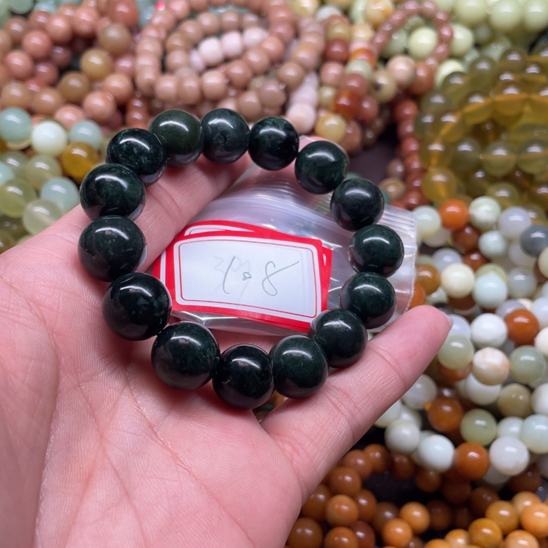 蛇纹石玉未镶嵌手串