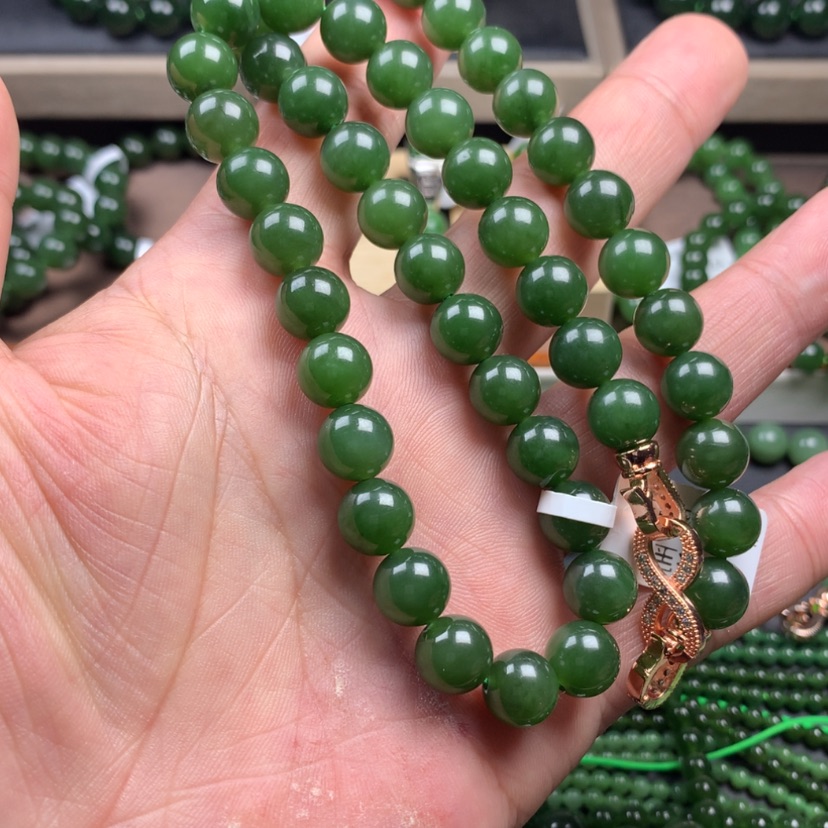 【闪购商品】和田玉（碧玉）颈饰未镶嵌大****ʳ10