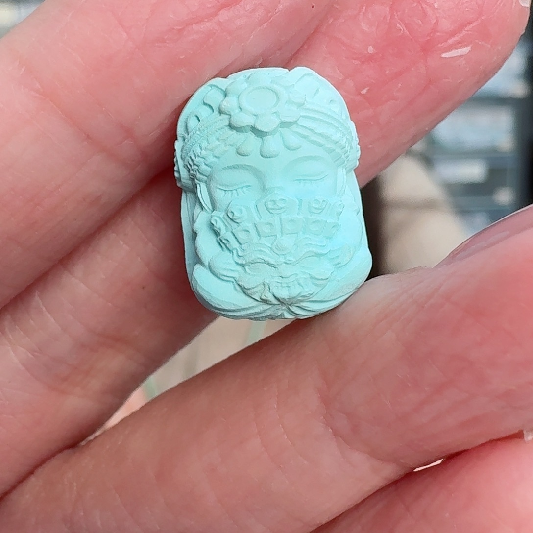 绿松石珠宝奇石未镶嵌