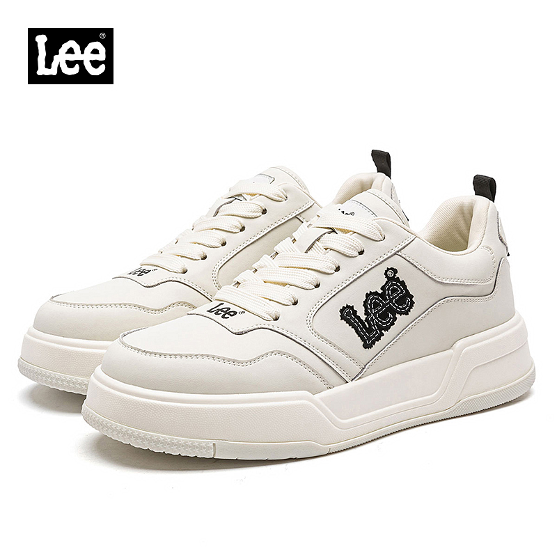 Lee鞋子男鞋2025新款男潮流百搭休闲鞋秋季板鞋厚底增高舒适男鞋