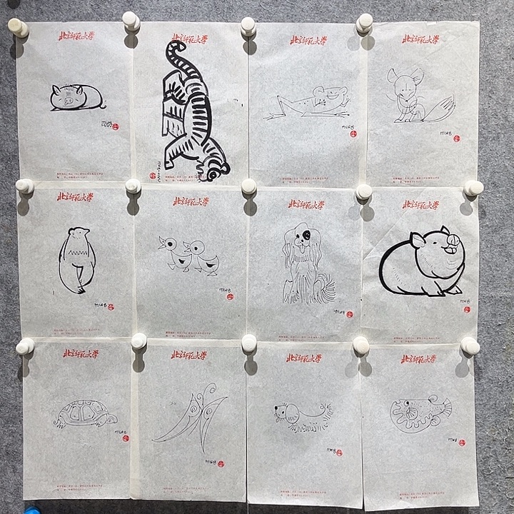 夏***哥书法作品简介作品