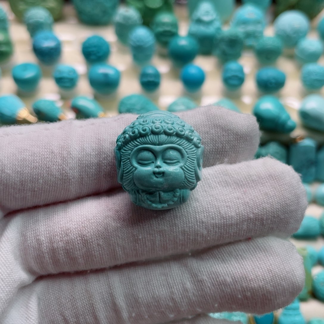 绿松石珠宝奇石未镶嵌