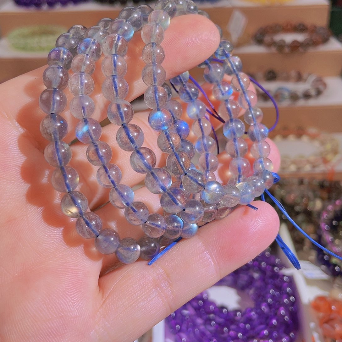 水晶手链未镶嵌灰月光