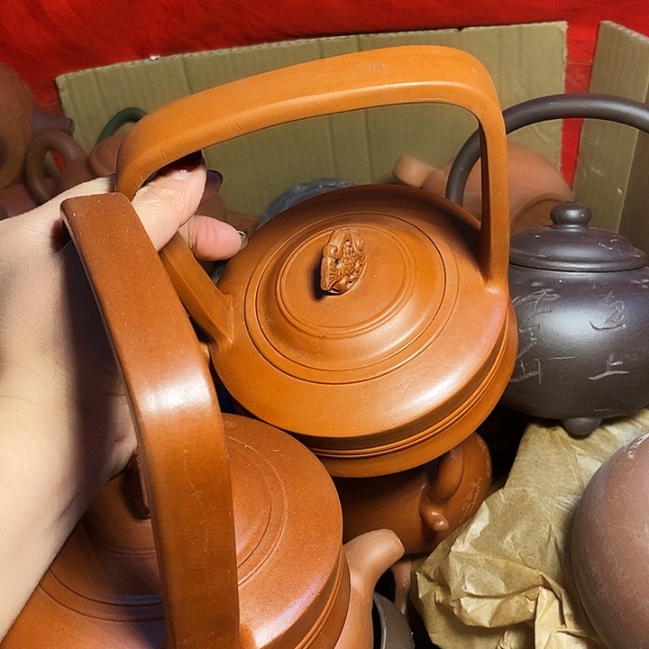 雷全手工制作宜兴紫砂壶