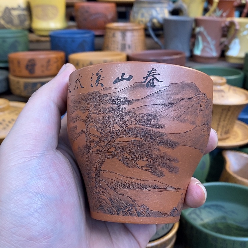【闪购商品】紫砂杯子宜兴全手工紫砂杯