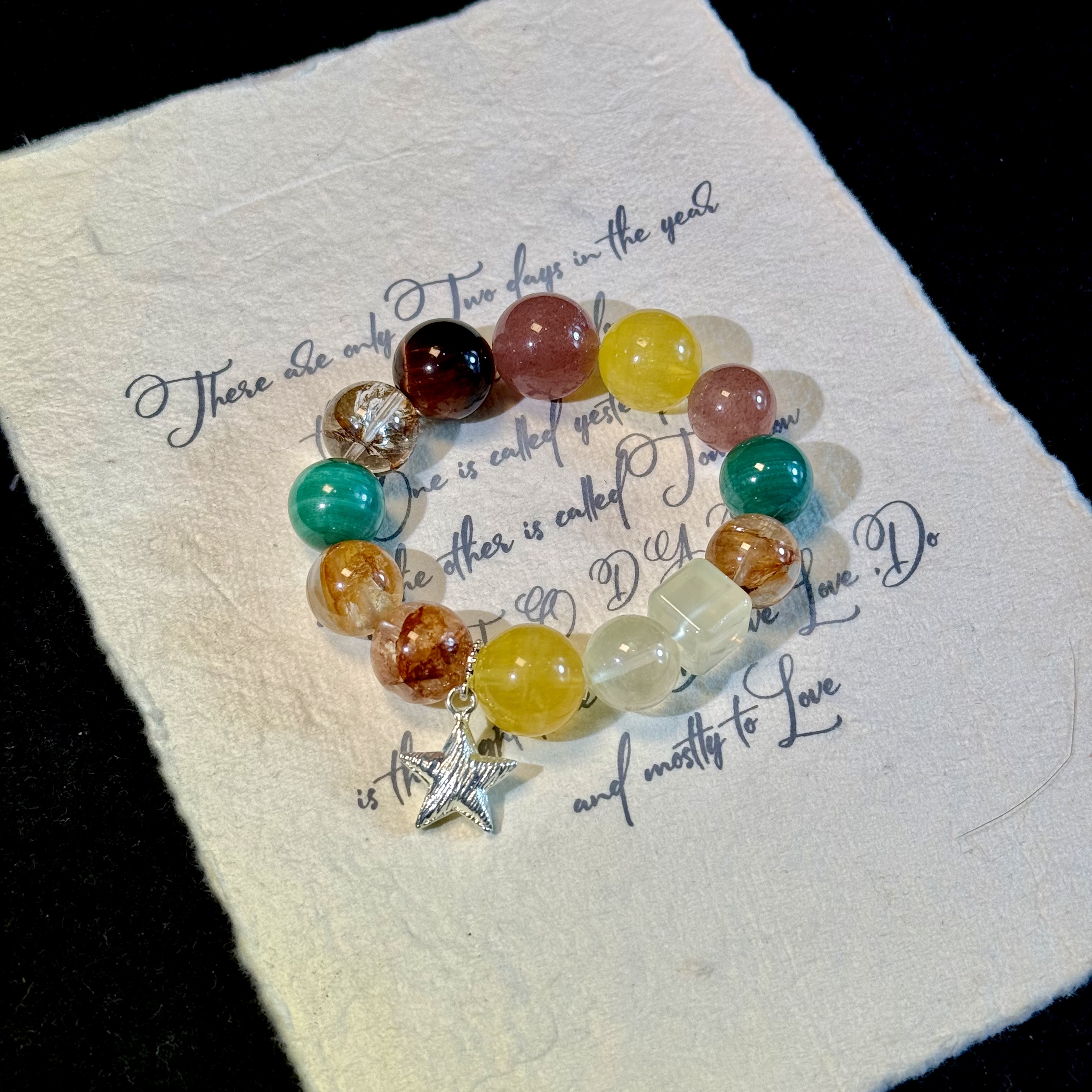 Y539（平安夜）设计款手串14-17mm多样性发其一