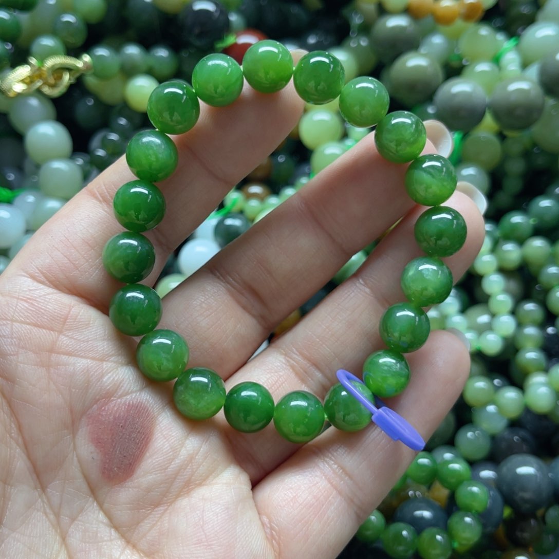 和田玉手链未镶嵌