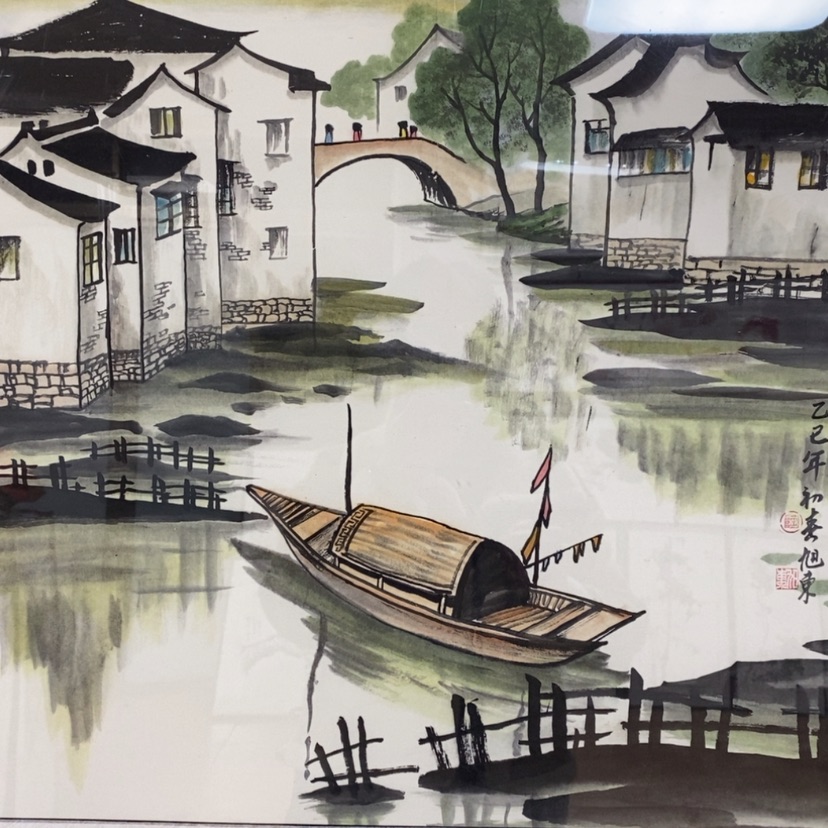 【闪购商品】国画手绘国画带框
