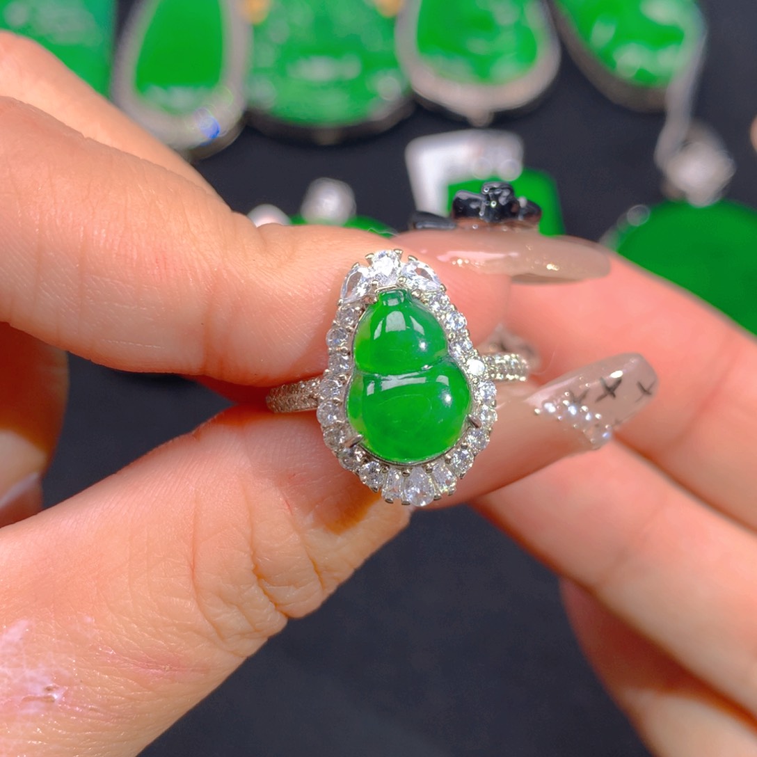 翡翠颈饰银S925镶嵌1111111111