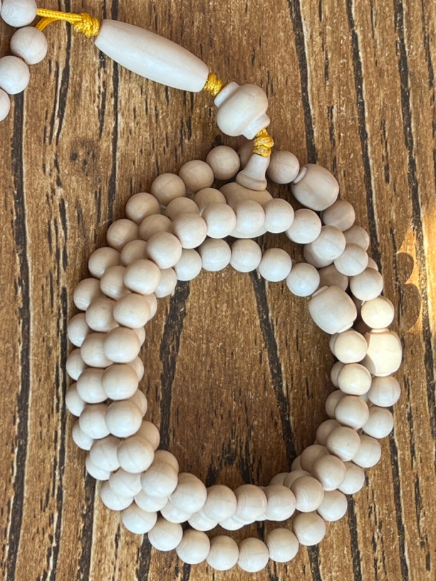 非金属木质手链 五台山原木色六道木念珠108颗手串串珠饰品女款