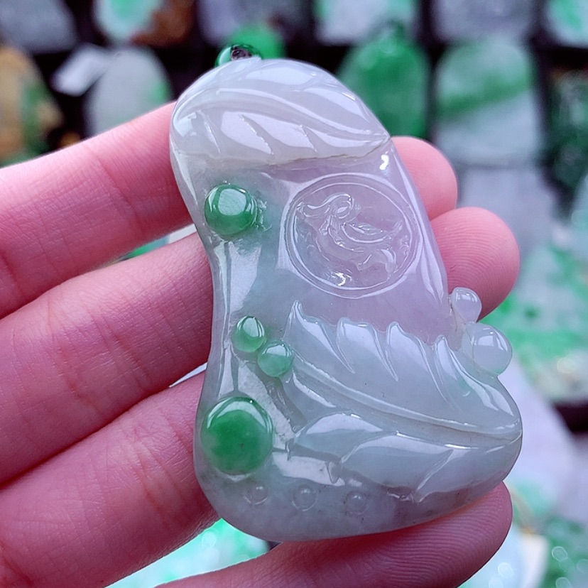 【闪购商品】翡翠颈饰未镶嵌挂件