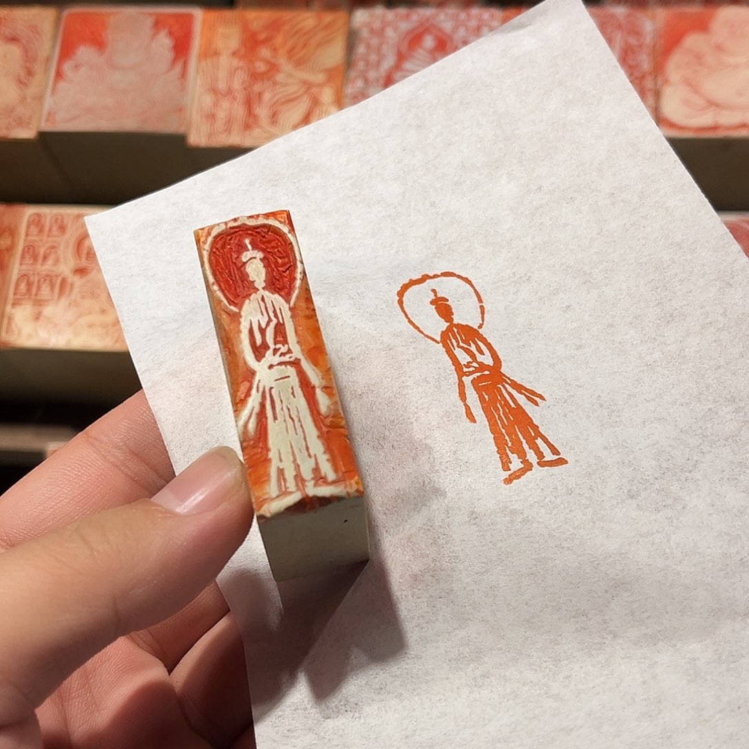 昌化石印石佛造像印