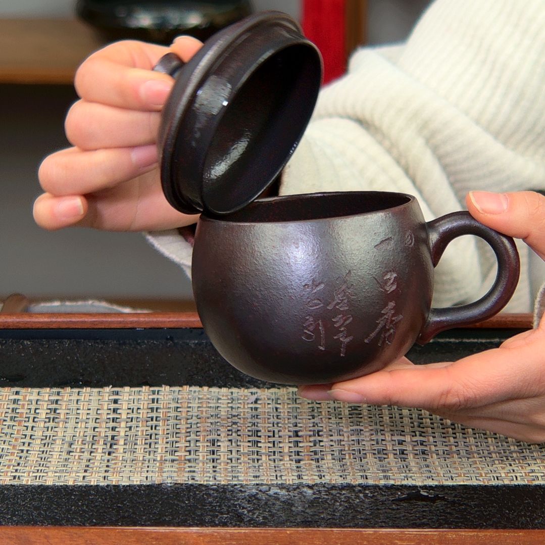 【闪购商品】紫砂茶杯高货放漏