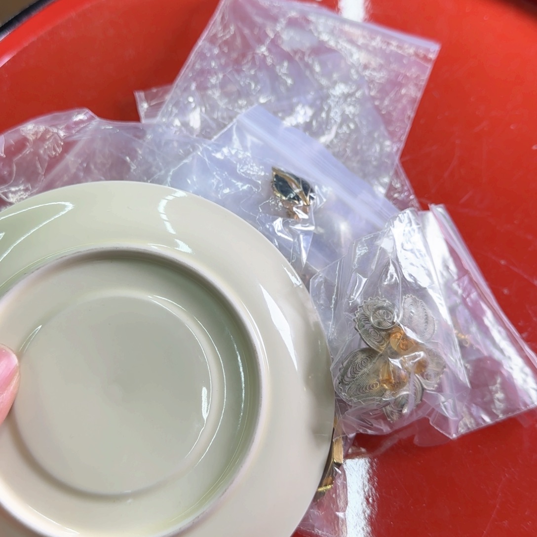 瓷片艺****仙恭喜发财大吉大利
