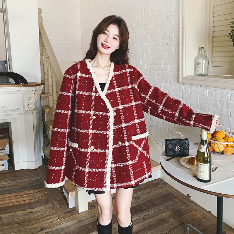 101-110撤柜优选精品韩版宽松ins小香风外套女