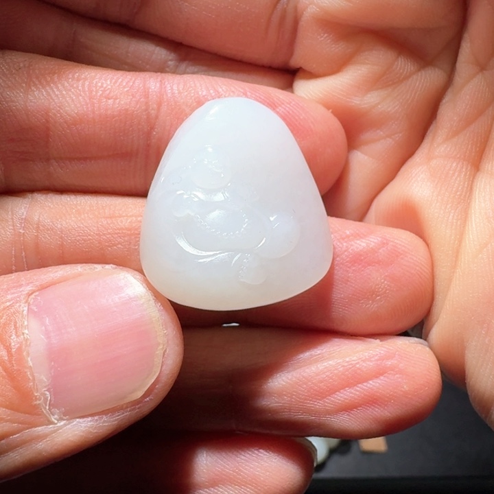 和田玉颈饰未镶嵌和田玉佛公吊坠