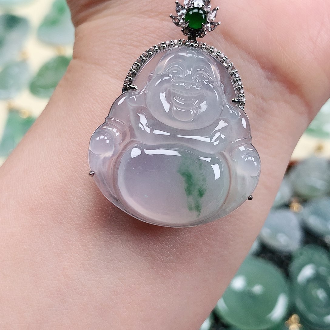 【闪购商品】翡翠吊坠(不含链)未镶嵌佛公