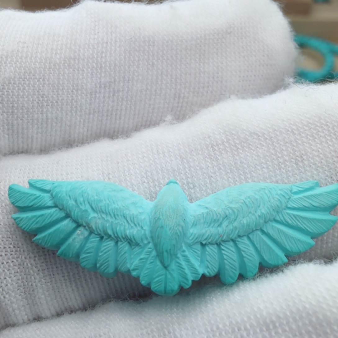 绿松石未镶嵌珠宝奇石