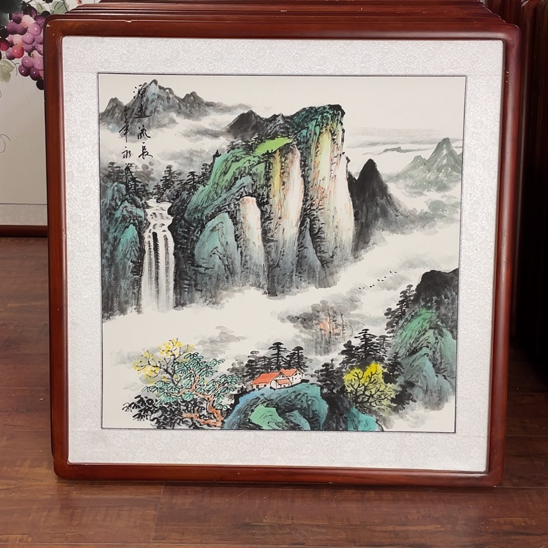 国画带框尺寸63*63厘米