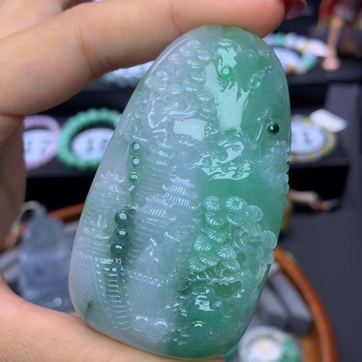 翡翠手链未镶嵌翡翠