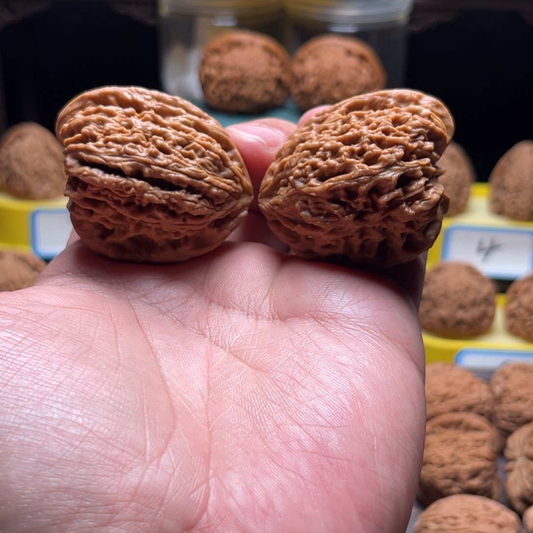 把件文玩核桃董**歪逐鹿高炮天残疆