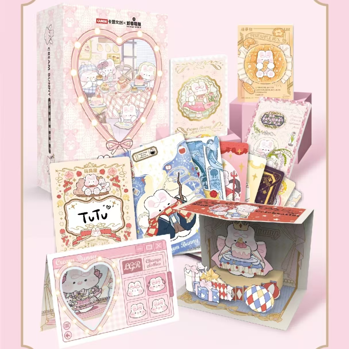 【玩法】《CreamBunny奶油兔限量珍藏卡》卡盟文创x奶物联盟