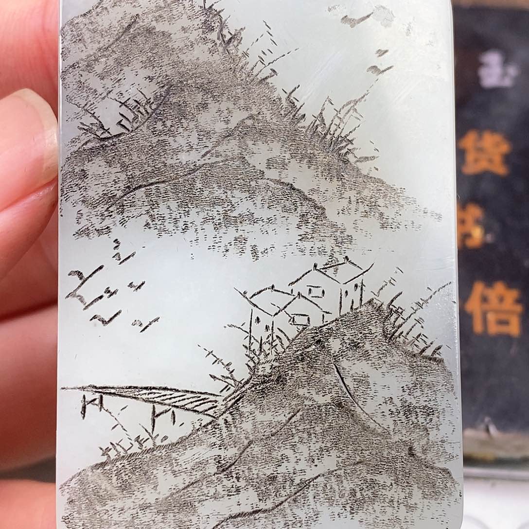 和田玉挂件未镶嵌