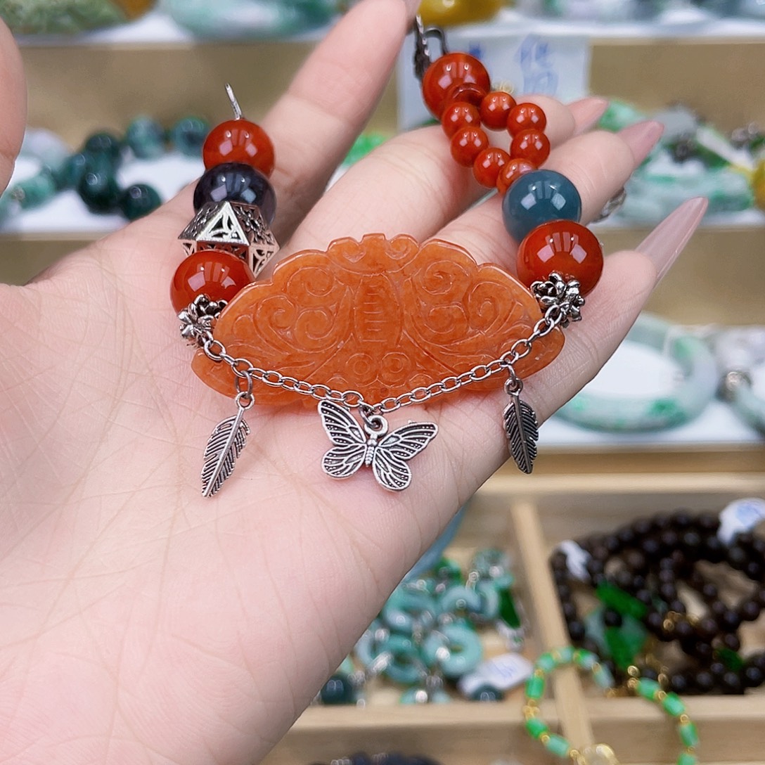 翡翠未镶嵌手链手链