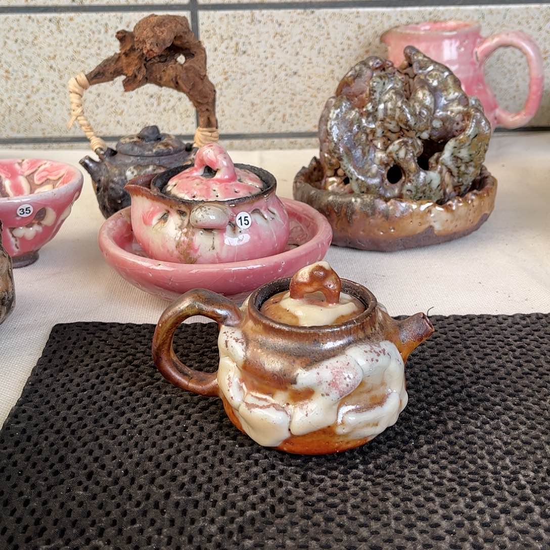 朴游陶瓷工作室志野壶