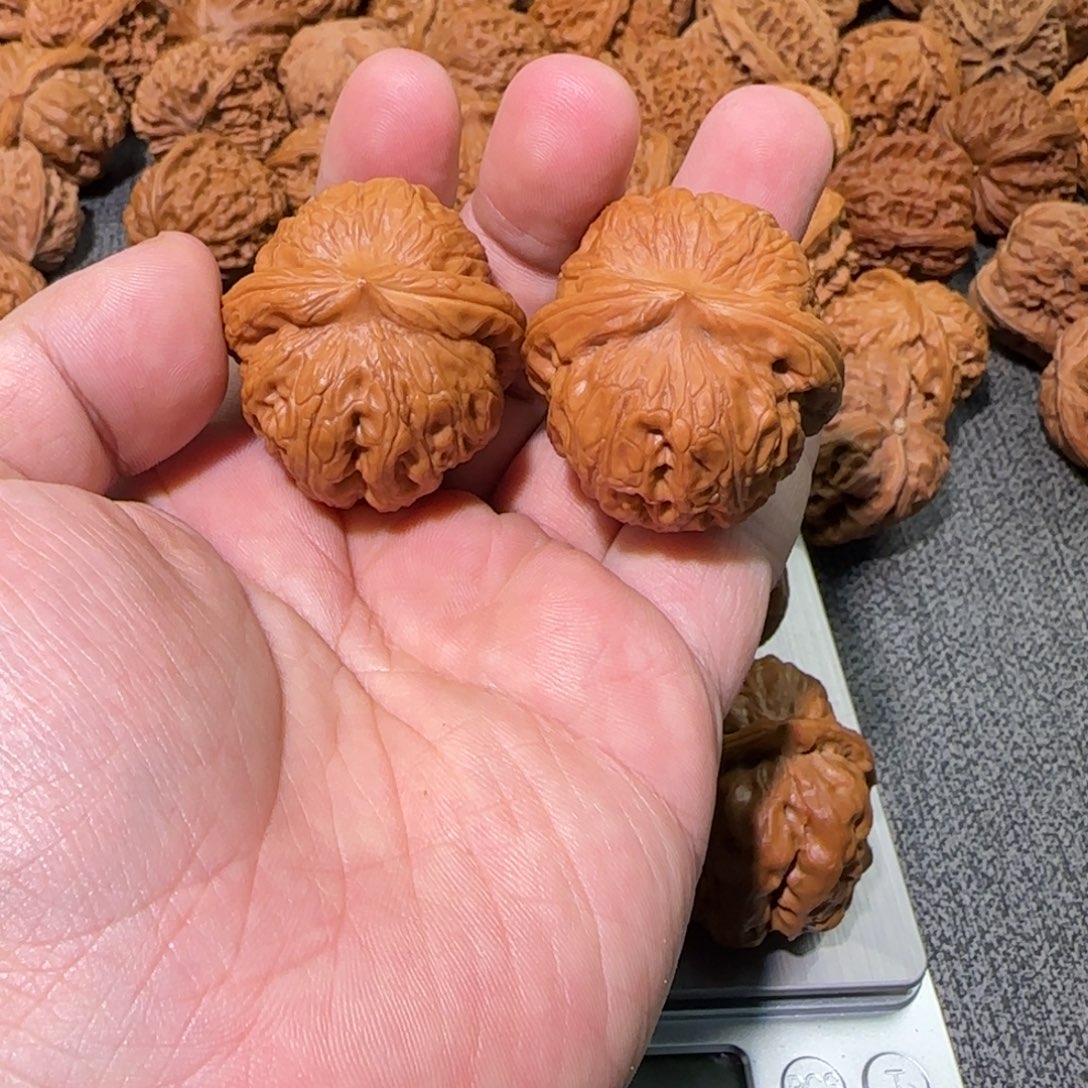 文玩核桃把件39全品元宝