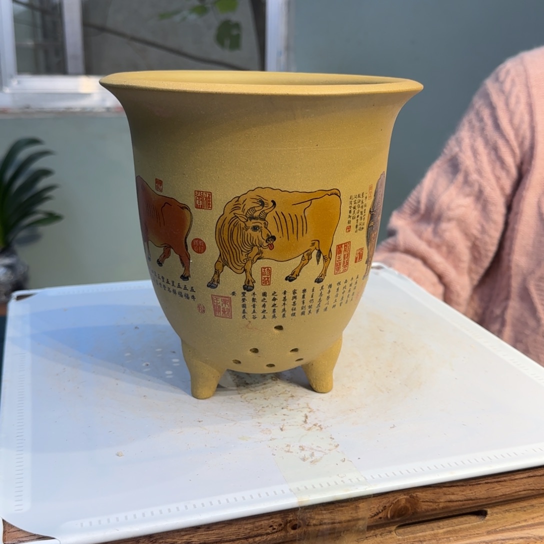 紫砂花盆紫砂口径18