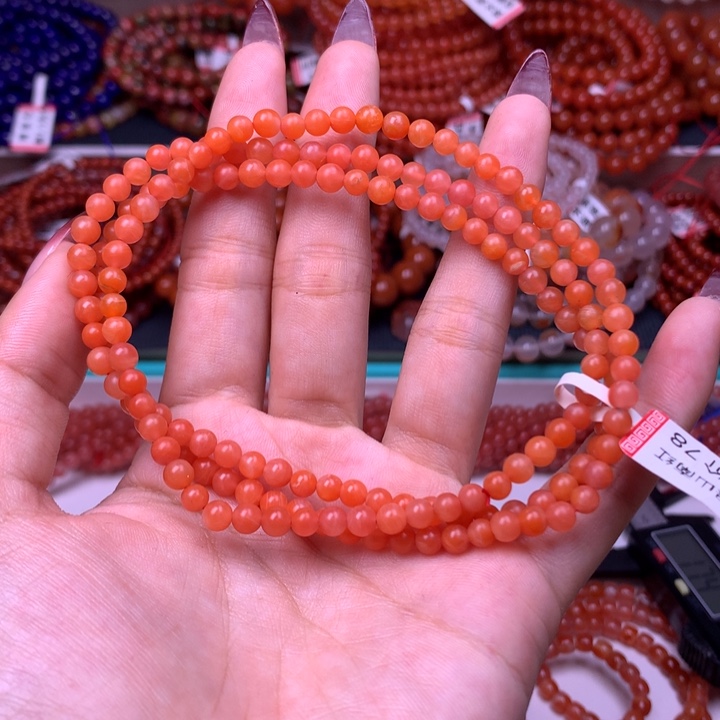 未镶嵌手链南红玛瑙13号卡4