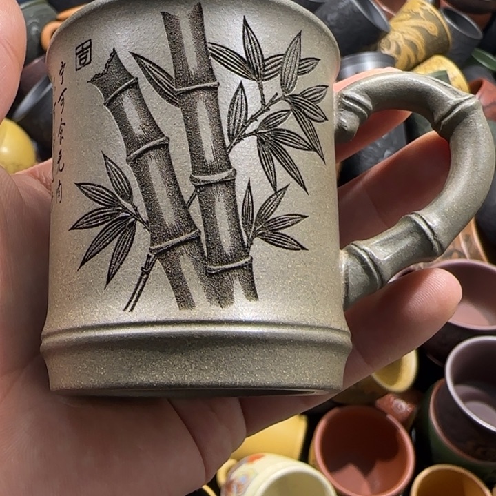 茶杯紫砂全手工制作工艺