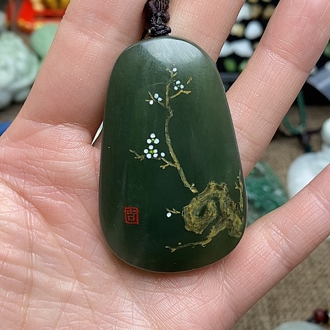 和田玉颈饰未镶嵌