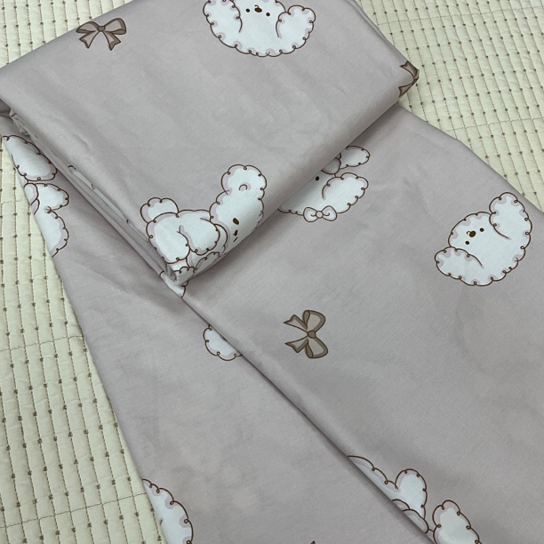 双人被套（云朵小熊）纯棉斜纹2米✖️2.3米被套亲肤舒适