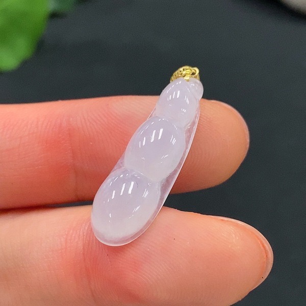 H28-天然A货翡翠-福豆