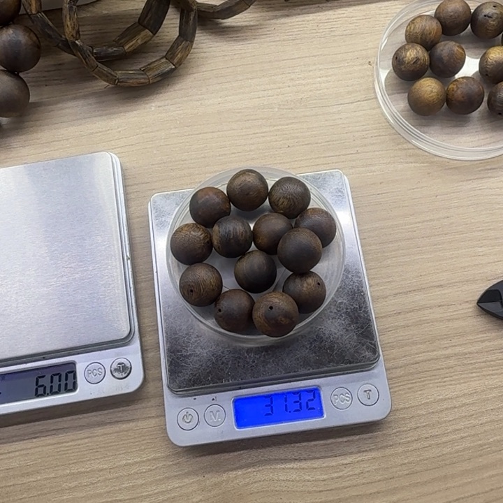 手串沉香木亚*哥绿奇楠2.0单圈多样性发一条