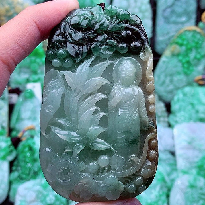 翡翠吊坠(不含链)未镶嵌