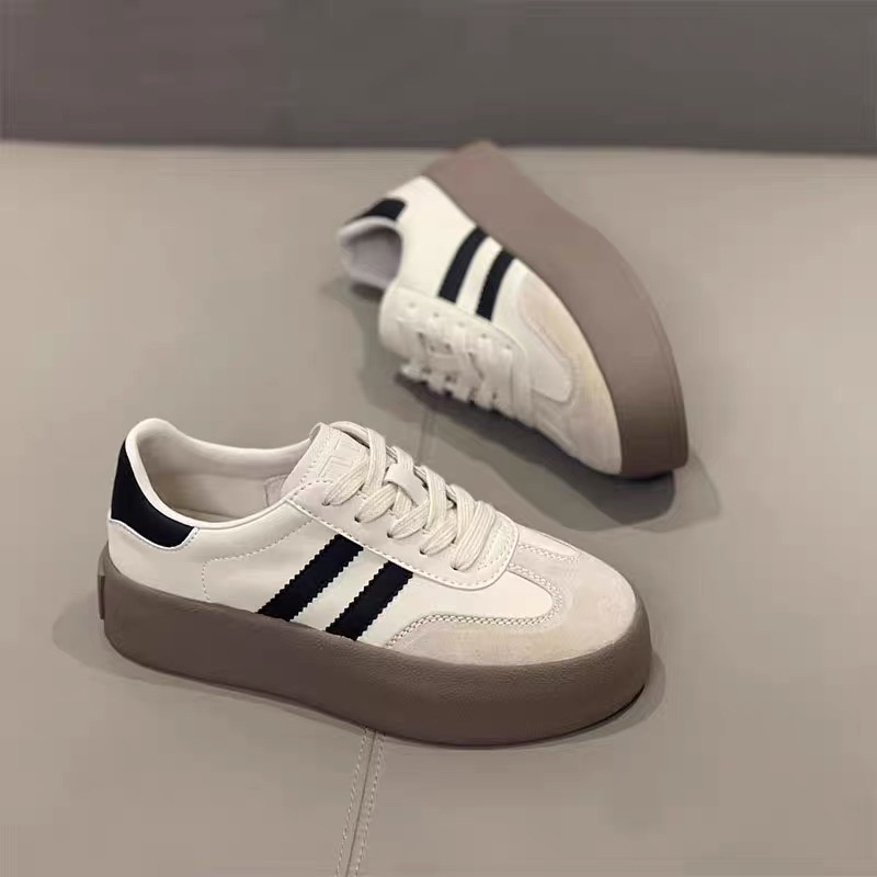 三七百搭厚底德训鞋