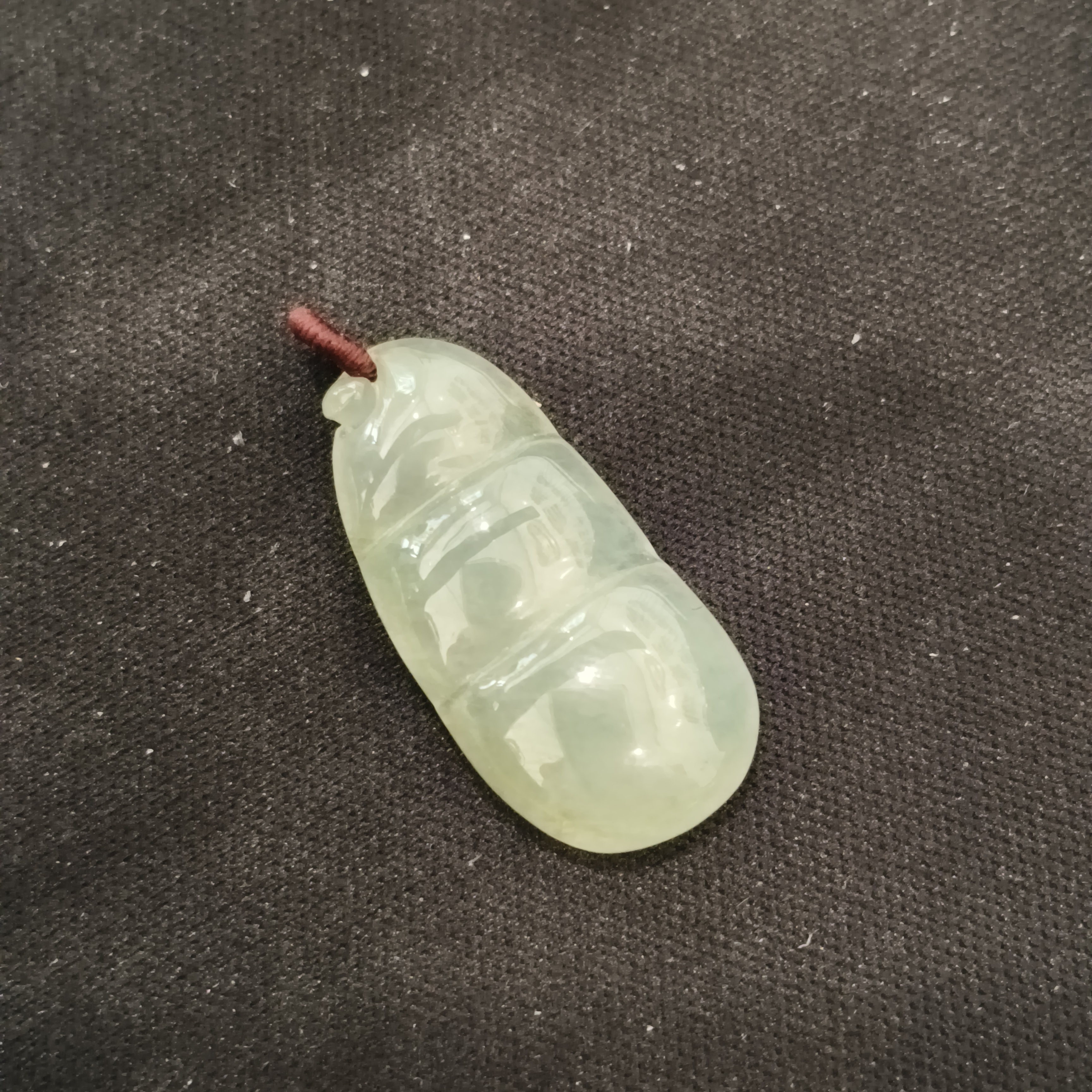 CBAI/菜百XD 翡翠挂件 连中三元