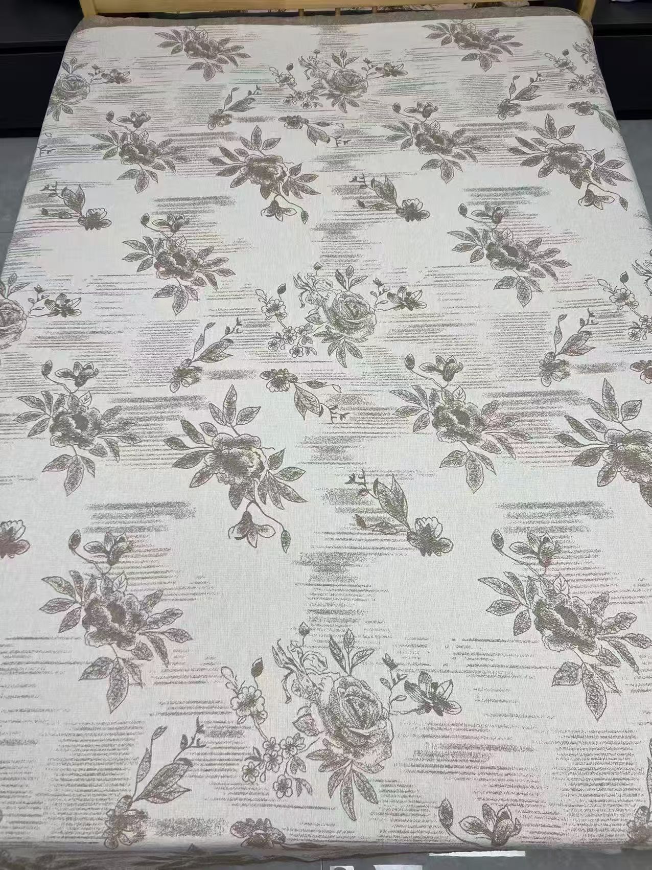 花影玫瑰200*230cm高端私人订制软绵毯床盖