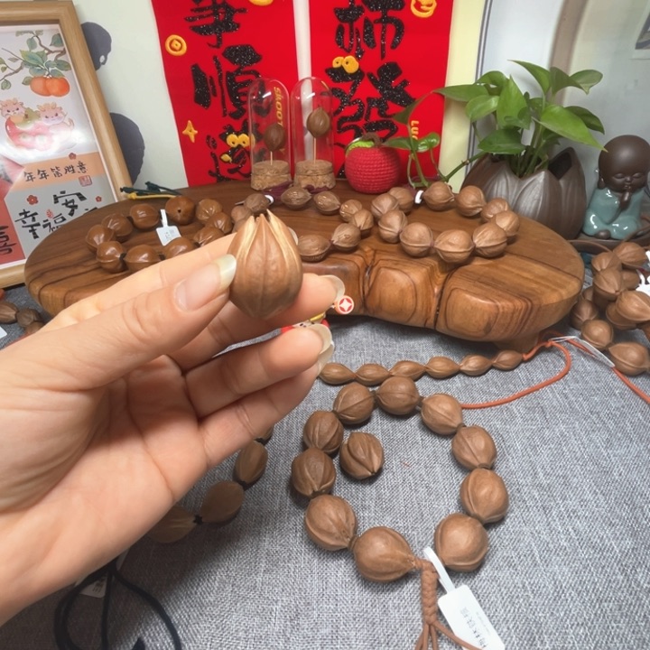 橄榄核手串/手链蓝*梅林铁核怪核