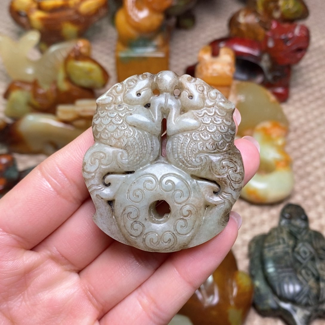 白玉菩提吊坠白玉菩提白玉菩提摆件