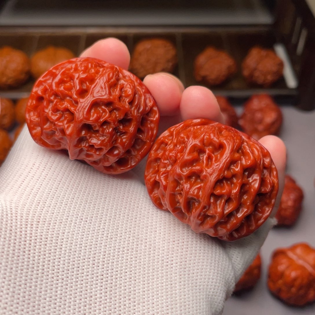 文玩核桃把件小**兽苹果园43