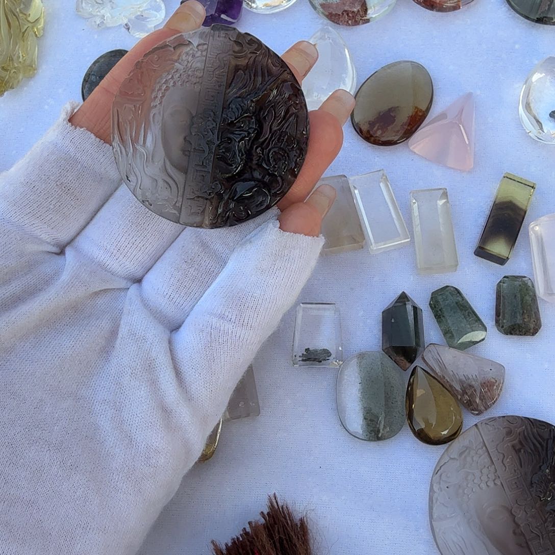 京***水晶车挂未镶嵌水晶