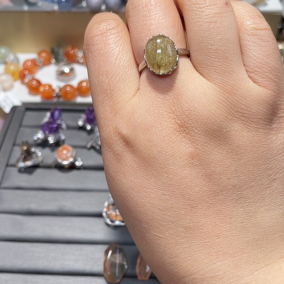 公****手链未镶嵌水晶金发戒指