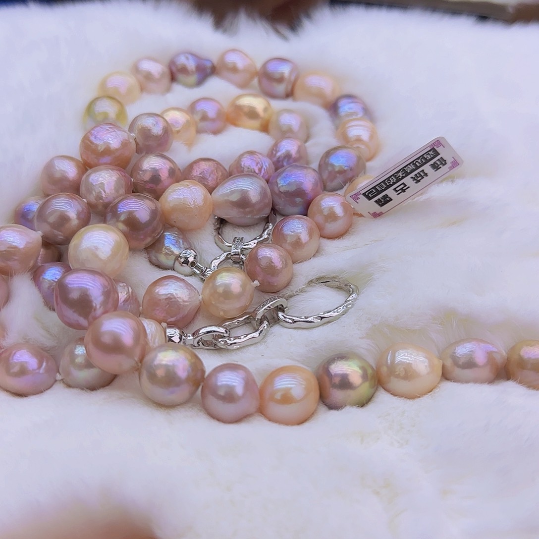 未镶嵌项链定制多样性发货发其一653淡水珍珠