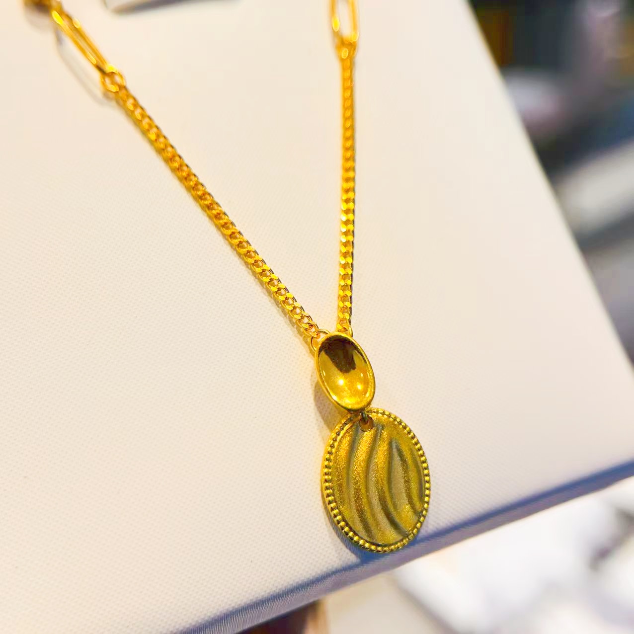 周广福周广福珠宝 足金套链7.91克 