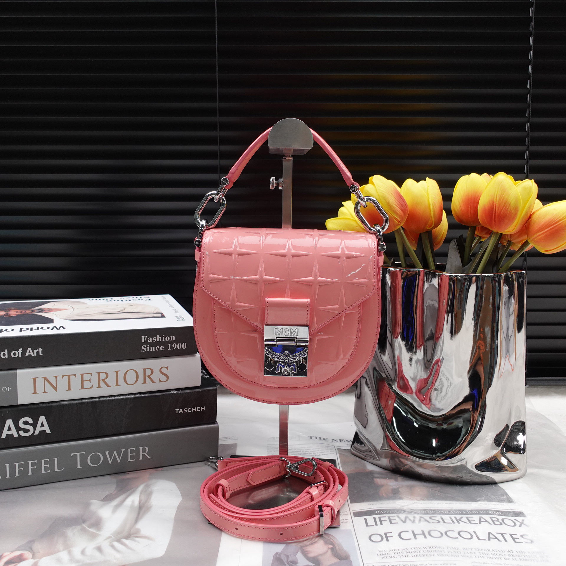 95新 MCM 单肩包/T10233094