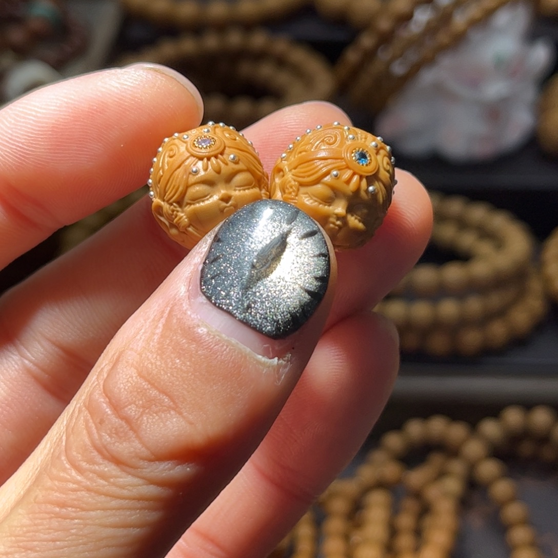 猴头核桃吊坠扎吉拉姆全品无瑕无药重工款